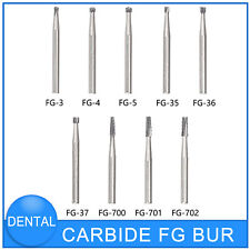 10-50Pcs Dental Round Carbide Steel Burs FG Bur Drills for High Speed Handpiece picture