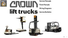 CROWN FORKLIFT Service Manuals-Parts Manuals on a USB Flash Drive. picture