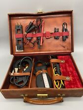 Vintage Amprobe Model RS-3 Volt/Amp Clamp Meter W/ Leather Case & Accessories picture