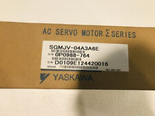 1PC YASKAWA AC SERVO MOTOR SGMJV-04A3A6E NEW IN BOX EXPEDITED SHIPPING picture