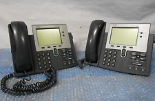 LOTS OF 2 Cisco CP-7941G VoIP Phone PoE IP Business Telephone picture