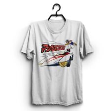 Vintage Speed Racer Mach Go Jump White T-Shirt S-3XL picture