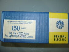 Vintage GE 150A23/99 150W 120/130V FROST A23 E26 Incandescent bulbs picture
