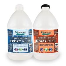 Clear epoxy resin, two part kit, easy mixing, crafts, tabletop epoxy- 1 Gal Kit picture