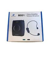 WinBridge Voice Amplifier Bluetooth Wireless Microphone M801 Black Tested Works picture