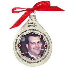 (Abbey & CA Gift Frame, Loving Memory Man Teardrop Ornament, Pewter picture