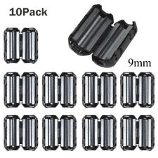 10Pcs Black Clip On Clamp RFI EMI Noise Filters Ferrite Core for 7/9/13mm Cable picture