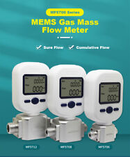Digital Gas Mass Flow Meter Oxygen Gas Air Flow Rate Tester Flowmeter 0~20L/250L picture