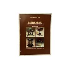 Mersman Masterworks Collection Brochure Pamphlet vintage picture