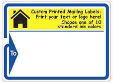 Printed Shipping Labels, 10,000 Custom Mailing Stickers 3