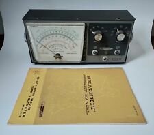 Vintage Heathkit Vacuum Tube Voltmeter VTVM Model IM-13 Powers On  picture