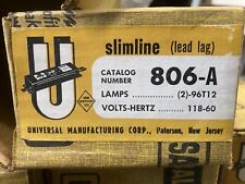 Universal Lighting 806-A Ballast New Old Stock picture