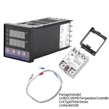 Alarm REX-C100 Digital LED PID Temperature Controller Kits 0-1300℃ AC110-240V picture