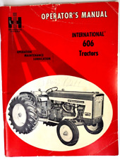 VINTAGE International Harvester 606 Tractors Operator's Manual 1964 picture