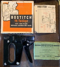 Vintage Bostitch Heavy Duty T5 Tacker and Staples STCR 5019-1/4