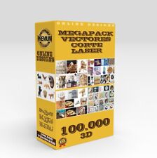 MEGA PACK 100.000+ laser cut vector dxf cdr 2d files cnc router plasma cutting picture