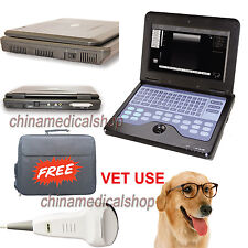 Vet/Animal use Digital Ultrasound Scanner Portable machine with convex probe +SW picture