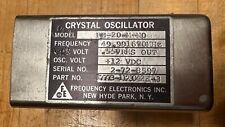 Frequency Electronics Crystal Oscillator 12v 49.990MHz167 picture