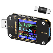 Type-C USB Power Tester Digital Voltmeter Ammeter Volt Amp Bank Meter Multimeter picture