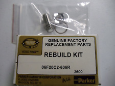 Parker Gold Ring 06F20C2-606R Rebuild Kit Genuine Factory Replacement Part NOS picture
