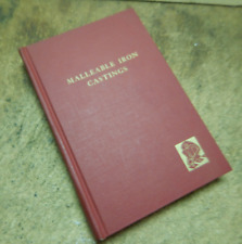 VINTAGE MALLEABLE IRON CASTINGS BOOK HARDCOVER  picture