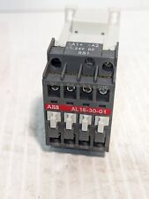 ABB AL16-30-01-81 Contactor with 24vdc Magnetic Coil, 30A, 3-Pole -Free Shipping picture