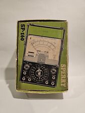 Vintage Sperry SP-160 AC/DC Multi Tester With Box Manuals picture