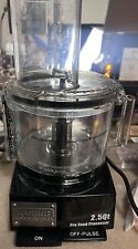 Waring 2.5 Quarts Commercial Pro Food Processor Model WFP11S With Attachments picture