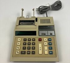 Vintage Calculator Sharp Electronic Printing Calculator Model El-1182- Excellent picture