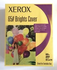 XEROX BRIGHTS COVER 65 Lb. 250 Sheet REAM 8.5