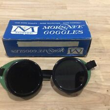 Vintage Morse Morsafe Torch Goggles w/Box - Rockabilly- Steampunk-Cool picture