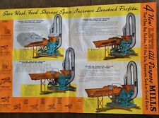 Vintage 1930's Letz Manufacturing Company Farm Feed Grinding Brochure Excellent picture