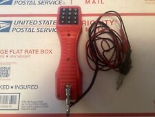 Harris Dracon TS19 Vintage Lineman Butt Set, Test Phone - Red Untested (E) picture