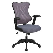 FLASH FURNITURE BL-ZP-806-GY-GG Executive Chair,Gray  Seat,Mesh Back picture