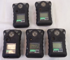 MSA Altair CO Gas Detector Meters Lot of 5, For Parts/ Repair picture