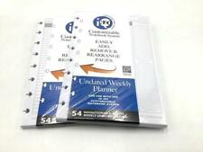 iQ360 Customizable Notebook Sistem 2 Pack 54 Sheets Updated Weekly Planner picture