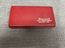 Vintage L.S. Starrett No. 230 Micrometer Tool With Original Case & Box picture