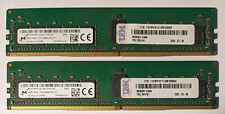 MICRON 16GB (2x8GB) 1RX4 PC4-2666V-RC2-11 Server Memory picture