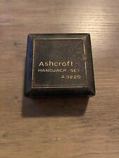 Vintage Ashcroft Handjack Set A3220 Gauge Puller Tool picture
