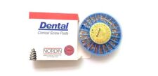 120 pcs Dental Screw Post  Authentic Complete Kit ( Gold ) Keys included U.S.A picture
