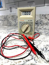 CONAR M-1400 Vintage Multimeter | OHM / DCA / DCV / ACA | With Leads TESTED ✅ picture