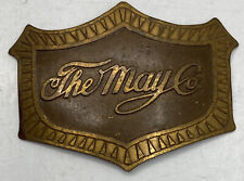 Vintage THE MAY CO. Security Hat Badge Department Store picture
