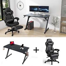 ELECWISH Gaming Desk and Chair Set 43