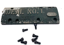 Vintage Ideal Model 1 Stencil Cutting Machine NAME Cam Bar Casing w/ Screws picture