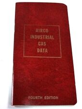 Vintage 1961 AIRCO Industrial Gas Data Booklet Guide Fourth Edition picture