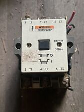 Siemens 3TB46 CDB46*3 Electrical Contactor 3 P 600 VAC Good Shape picture