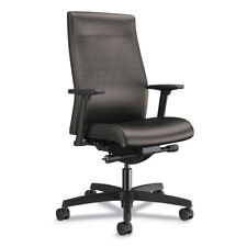HON I2UL2AU10TK Ignition 2.0 Upholstered Mid-Back Task Chair w/ Lumbar - BK New picture