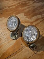 Pair Of Vintage Tract-O-Lite Ford Tractor Lights (missing Posts) picture