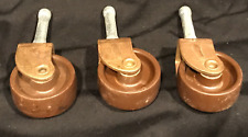 Lot of 3 Vintage Casters picture