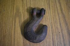 VINTAGE/ANTIQUE IRON CROSBY HOOK P 5 F Rustic Farm Tools picture